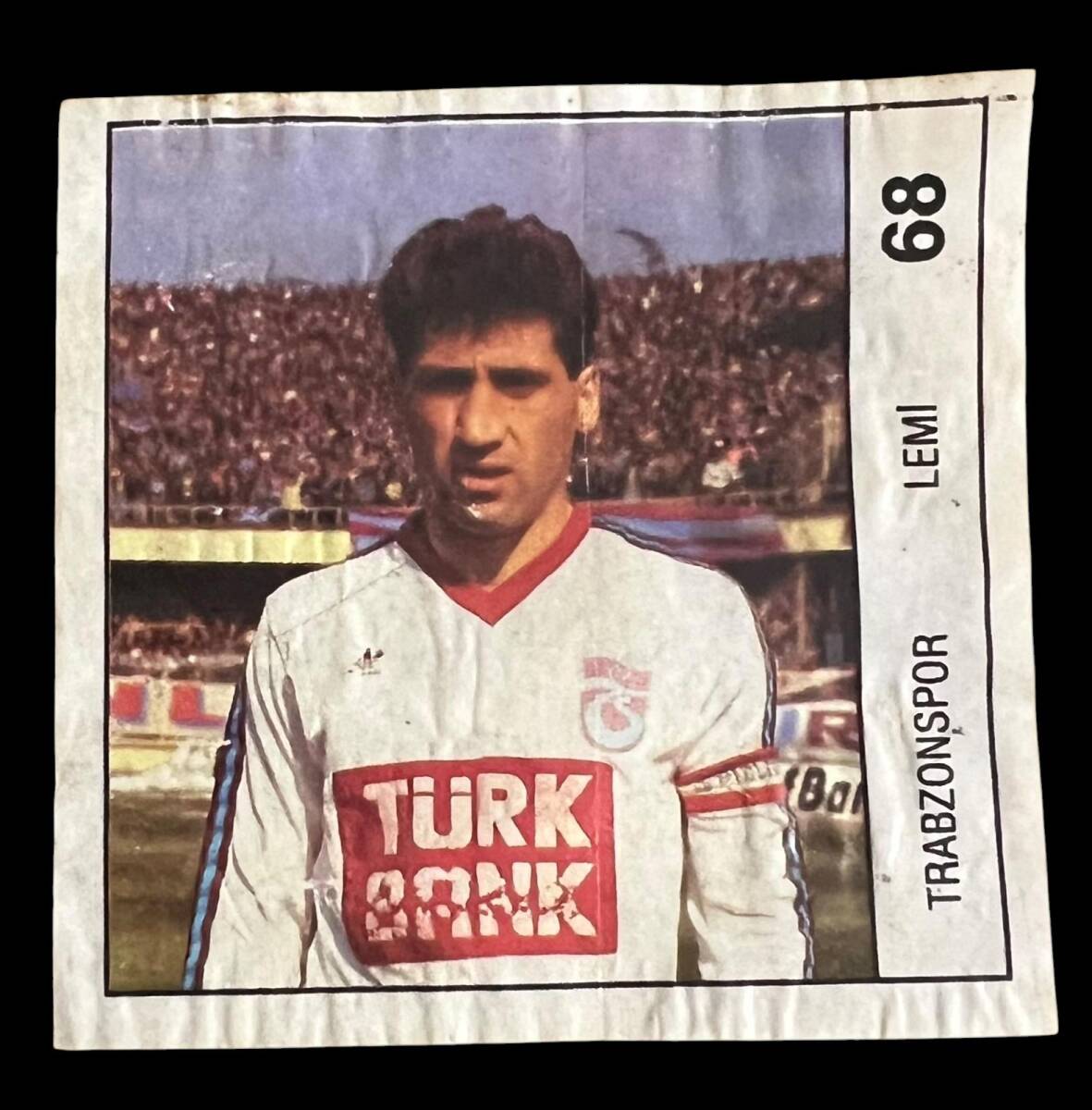 BANKO (Reha) 1992 Türkiyye Ligi Sporcu Sakız ağıdı *Trabzonspor Lemi * No 68 # SKZ1893 - 3