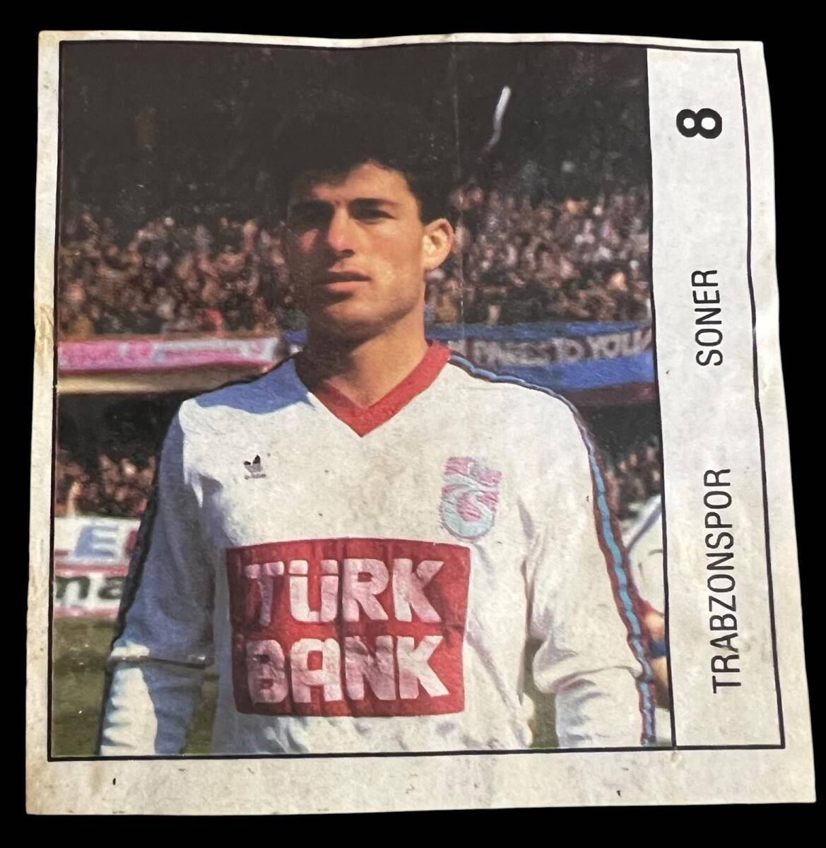 BANKO (Reha) 1992 Türkiyye Ligi Sporcu Sakız ağıdı *Trabzonspor Soner * No 8 # SKZ1886 - 1