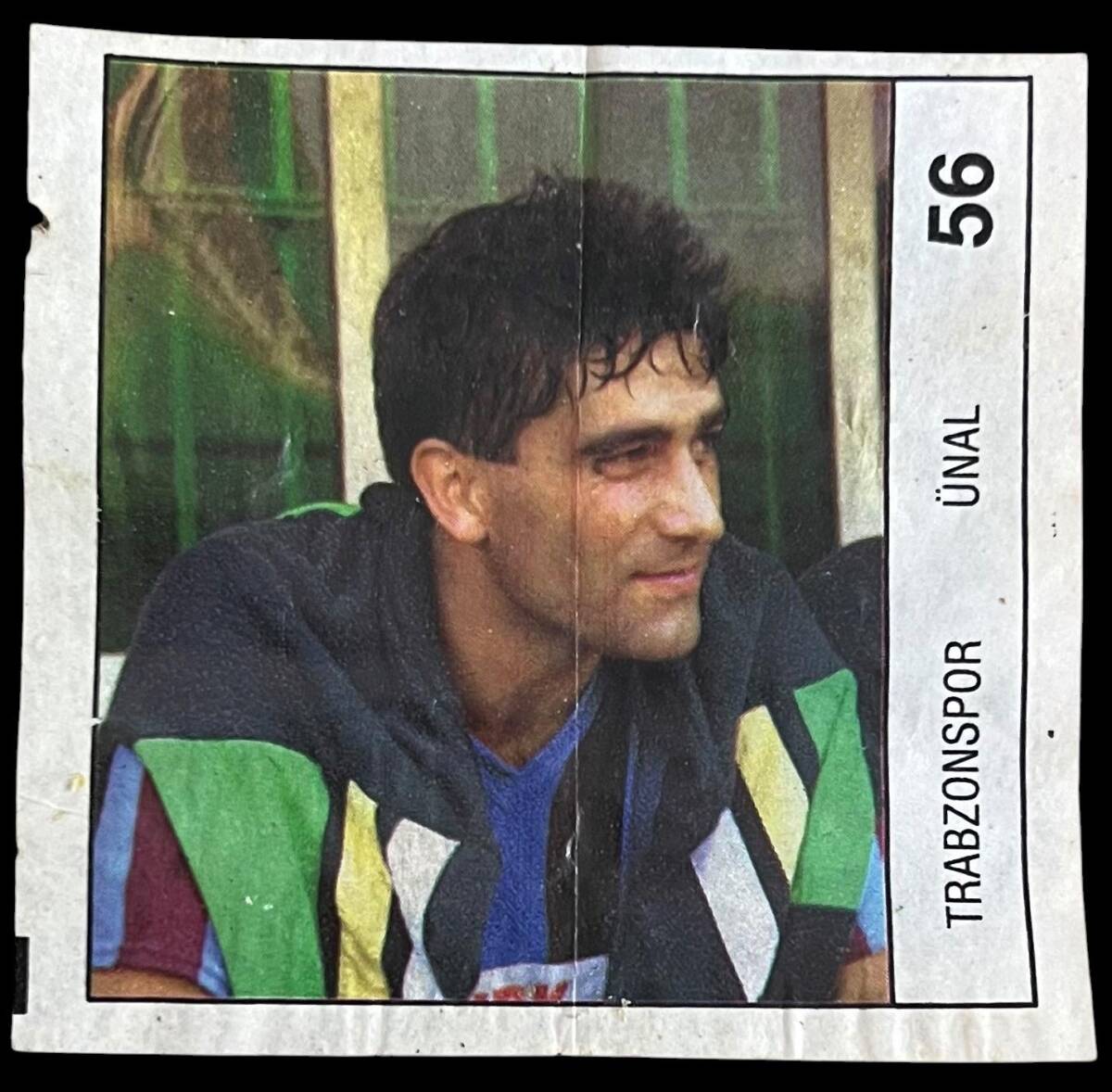 BANKO (Reha) 1992 Türkiyye Ligi Sporcu Sakız ağıdı *Trabzonspor Ünal * No 56 # SKZ1903 - 3
