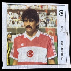 BANKO (Reha) 1992 Türkiyye Ligi Sporcu Sakız ağıdı *Trabzonspor Ünal* No 60 # SKZ1901 - 3