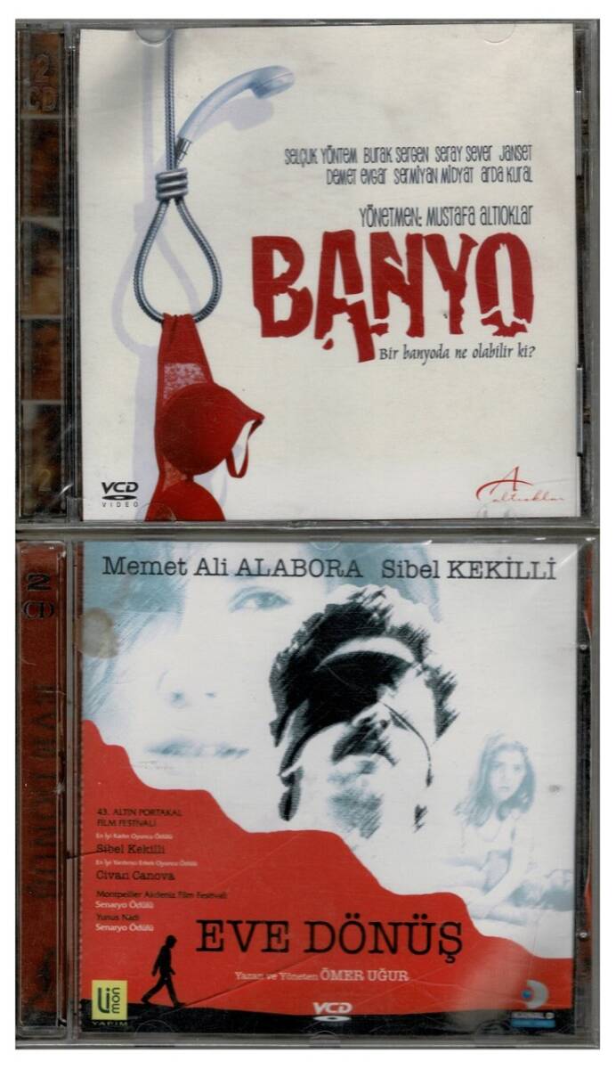 Banyo Eve Dönüş - 2 Adet VCD Film VCD1229 - 1