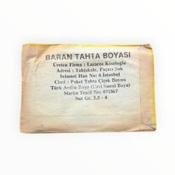 BARAN Ahşap ve Çiçek Boyası - Mor AOB8907 - 2