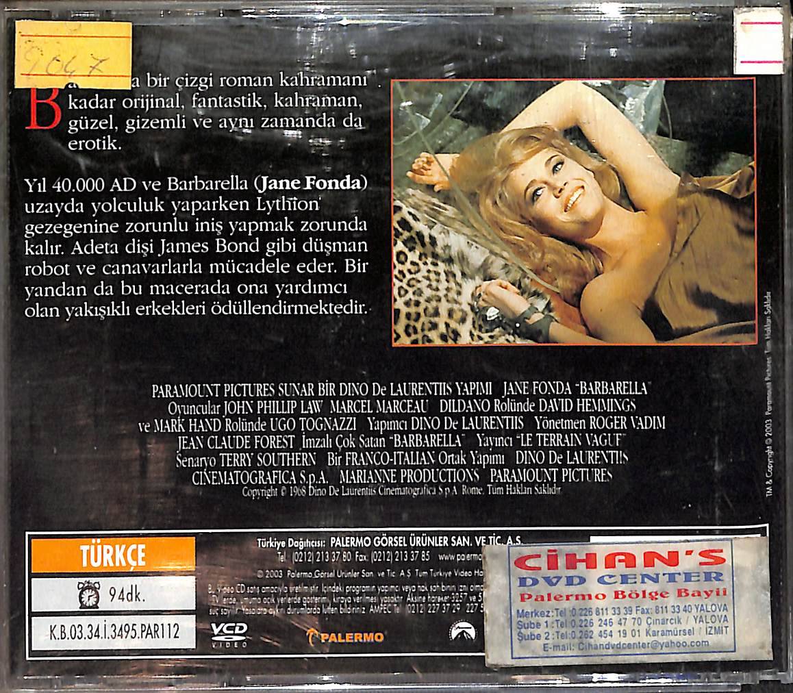 Barbarella Galaksi Kraliçesi Jane Fonda VCD Film (İkinci El) VCD27499 - 2