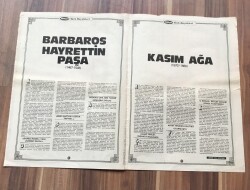 Barbaros Hayrettin Paşa - Kasım Ağa Büyük Boy Poster GZ119375 - 2