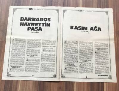 Barbaros Hayrettin Paşa - Kasım Ağa Büyük Boy Poster GZ119375 - 2