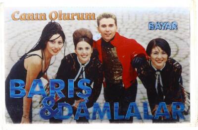 Barış & Damlalar - Canın Olurum Kaset (İkinci El Kaset) KST5181 - 1