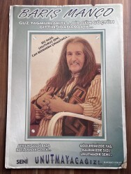 Barış Manço Büyük Boy Kartpostal (34X50 cm) KRT19390 - Gökçekoleksiyon