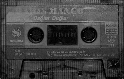 Barış Manço - Dağlar Dağlar Orijinal Kaset (İkinci El) * Sayan Plak - 1990 - Kırmızı Bandrol * KST31225 - 2