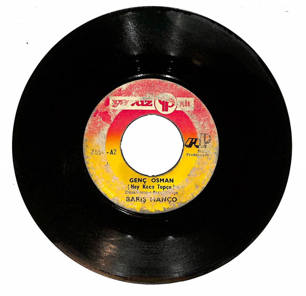 Barış Manço – Gönül Dağı & Genç Osman (Hey Koca Topçu) Plak PLK26767 - 2