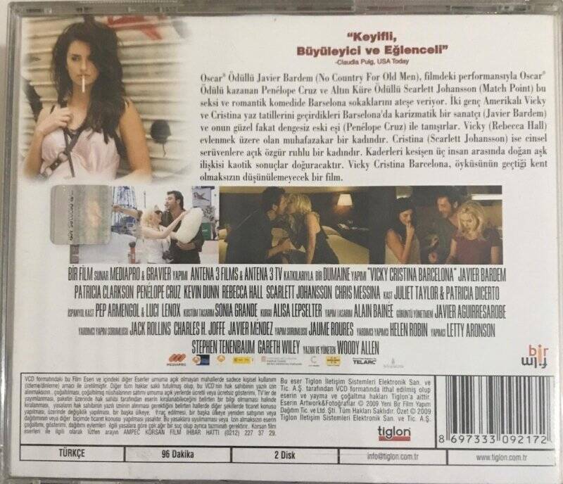 Barselona ,Barselona VCD Film VCD7002 - 2