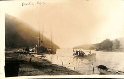 Bartın Boğazı Siyah-Beyaz Kartpostal KRT7382 - Gökçekoleksiyon