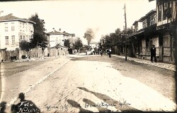 Bartın Hendekyanı Yolu Siyah-Beyaz Kartpostal KRT7381 - Gökçekoleksiyon