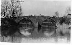 Bartın Kemer Köprü Siyah-Beyaz Kartpostal KRT7387 - Gökçekoleksiyon