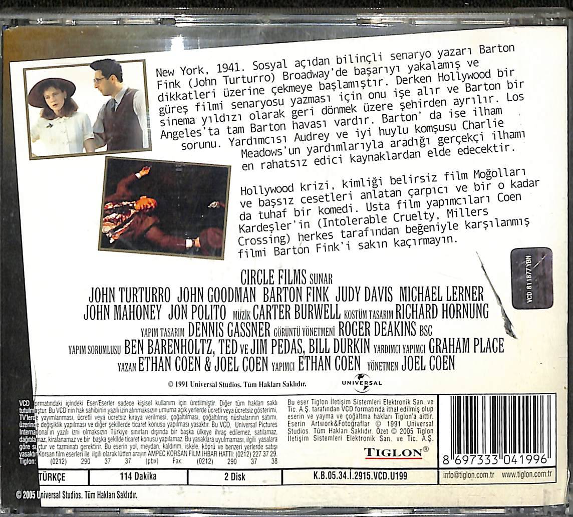 Barton Fink (1991) VCD Film ' John Goodman ' VCD27948 - 2