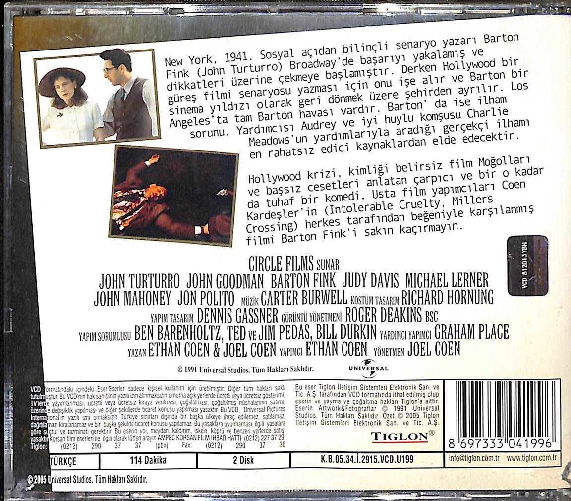 Barton Fink VCD Film (İkinci El - 10/8) VCD26656 - 2