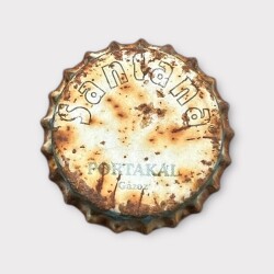 Santana Portakallı ( Giresun) 1980s Basılmamış Gazoz Kapağı CMK1466 - Gökçekoleksiyon