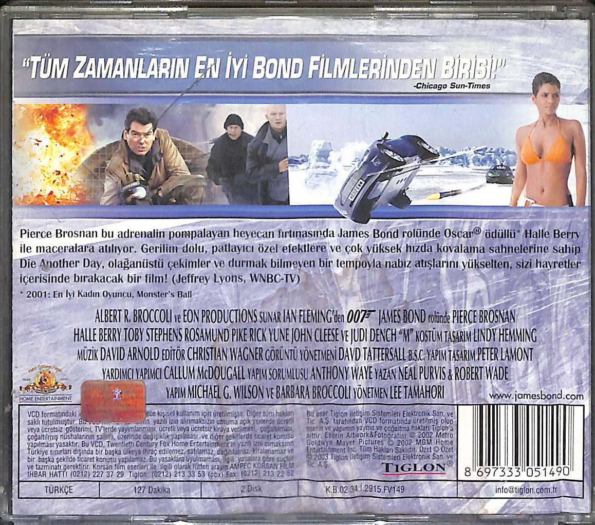 Başka Bir Gün Öl 007 James Bond Orjinal VCD Film VCD28045 - 2