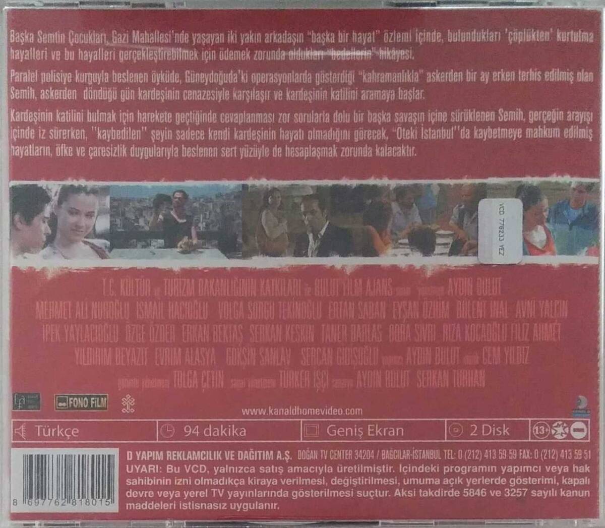 Başka Semtin Çocukları VCD Film VCD6454 - 2
