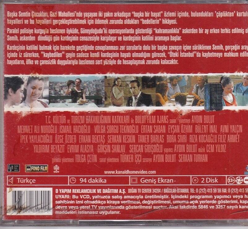 Başka Semtin Çocukları VCD Film VCD8810 - 2