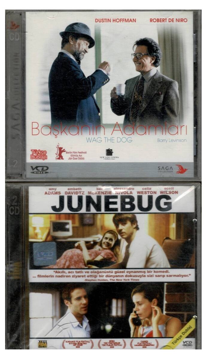 Başkanın Adamları (Robert De Niro) Junebug - 2 Adet VCD Film VCD1257 - 1