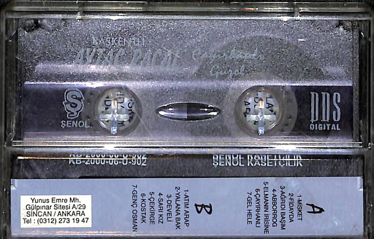 Başkent'li Aytaç Pacal - Çayırhanlı Güzel Kız Kaset (Sıfır Kaset) KST29242 - 2