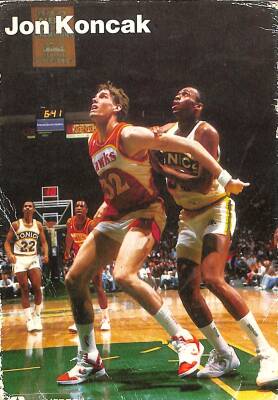 Basketbol - Jon Koncak Kartpostal KRT5445 - 1