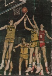 Basketbol Maçı Kartpostal KRT5448 - Gökçekoleksiyon