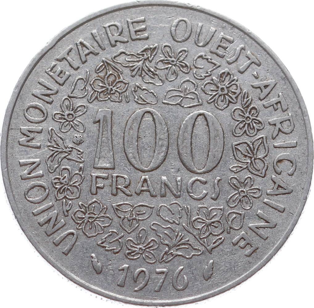 Batı Afrika 100 Frank 1976 ÇÇT YMP11040 - 2