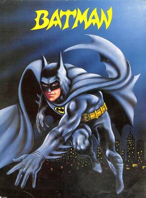 BATMAN Orta Boy Kartpostal KRT12561 - 1