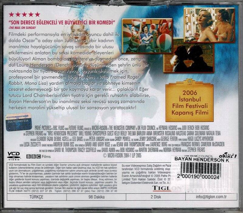 Bayan Henderson VCD Film VCD156 - 2