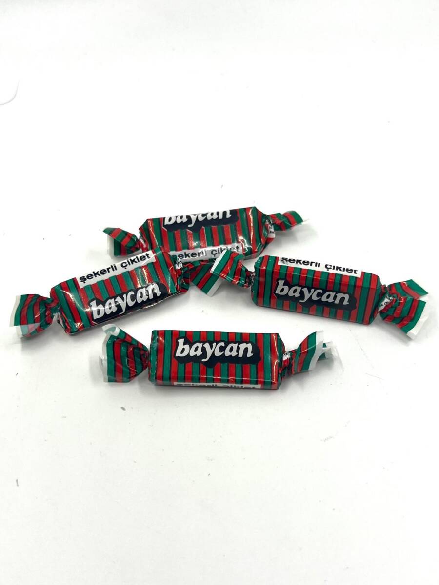 BAYCAN Şekerli Balonlu Sticker'li Sakız 1980 'ler Sakız#SKZ220 - 2