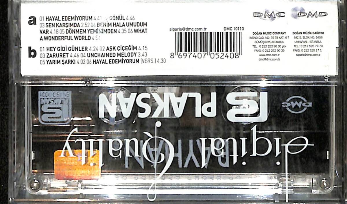 Bayhan - Hayal Edemiyorum Kaset (Sıfır) KST26749 - 2