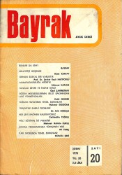 Bayrak Aylık Dergisi - Şubat 1973 - Yıl 20 NDR77365 - Gökçekoleksiyon