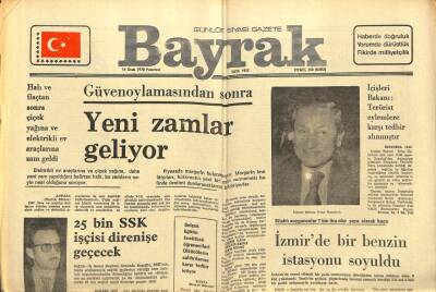 Bayrak Gazetesi 16 Ocak 1978 - Denktaş Taviz Konusu Rumlara da Sorulmalıdır Dedi GZ89409 - 1