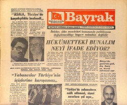 Bayrak Gazetesi 29 Ekim-4 Kasım 1984 - IDP'nin Teşkilatlanma Çalışmaları Hızlandı GZ161314 - Gökçekoleksiyon