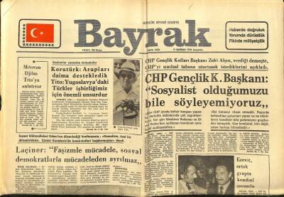 Bayrak Gazetesi 9 Haziran 1976 - Kiev Uçak Gemisi NATO - Rusya Arasındaki İhtilafı Büyütecek GZ89407 - 1