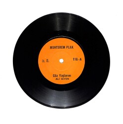 Ali Seven - Göz Yaşlarım / Kırık Kadeh PLAK (10/6) PLK25706 - Gökçekoleksiyon