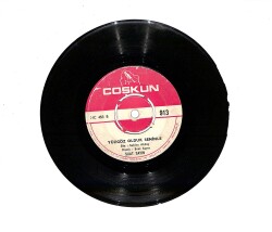 Suat Sayın - Dünyada Hiç Kimsenin Ahı Kimsede Kalmaz / Yüzgöz Olduk Seninle PLAK (10/7) PLK23860 - Gökçekoleksiyon