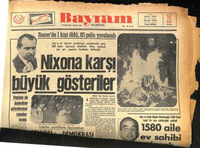 Bayram Gazetesi 1 Mart 1969 - Cemal Tural Marmara Gezisine Çıktı GZ86133 - 1