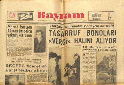 Bayram Gazetesi 23 Mart 1967 - Grundıg Radyo Reklamı GZ89440 - 1
