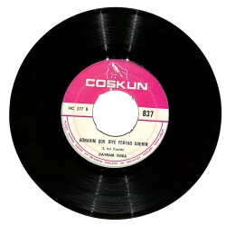 Bayram Koca - Ölüm Vardır Be Hey Gafil / Günahım Çok Diye Feryad Ederim - Coşkun Plak 45'lik PLK28281 - 2