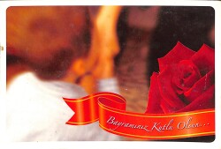 Bayram Kutlama Kartpostal (Küçük Boy) KRT21979 - Gökçekoleksiyon