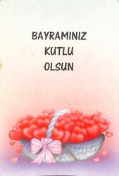 Bayram Kutlama Temalı Kartpostal KRT15477 - Gökçekoleksiyon