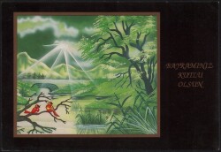 Bayram Temalı Kartpostal KRT2466 - Gökçekoleksiyon