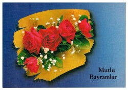 Bayram Temalı Kartpostal KRT2480 - Gökçekoleksiyon