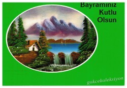 Bayram Temalı Kartpostal KRT2486 - Gökçekoleksiyon