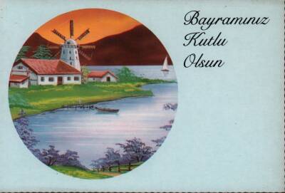 Bayram Temalı Kartpostal KRT2493 - 1