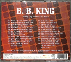 B.B. King Every Day İ Have The Blues CD (İkinci El) CD4550 - 2