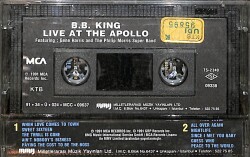 B.B. King - Live At The Apollo Kaset (İkinci El Kaset) KST29806 - 2