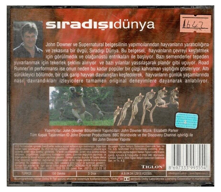 BBC Belgesel Sıradışı Dünya - 1 Adet VCD Set VCD839 - 2